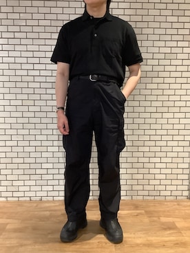 「アイテム（ポロシャツ）」を使った、BRICK HOUSE by Tokyo Shirts 新宿サブナード店さん（メンズ・164cm）の夏コーディネート