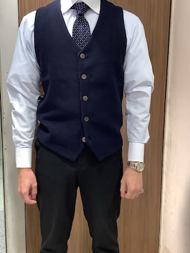 「クレリック」｜BRICK HOUSE by Tokyo Shirts 新宿サブナード店さん（メンズ・164cm）の秋コーディネート