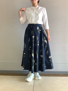 BRICK HOUSE シャツ工房 長崎夢彩都店さん（レディース・170cm）の夏コーディネート