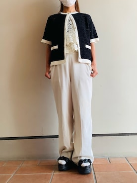 BRICK HOUSE シャツ工房 長崎夢彩都店さん（レディース・158cm）の夏コーディネート