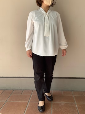 BRICK HOUSE シャツ工房 長崎夢彩都店さん（レディース・145cm）の秋コーディネート