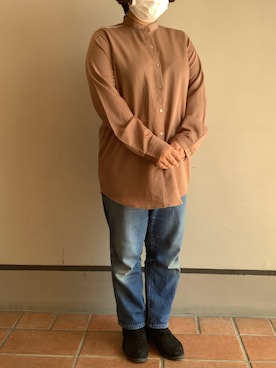 「アイテム（トップス）」を使った、BRICK HOUSE シャツ工房 長崎夢彩都店さん（レディース・145cm）の秋コーディネート
