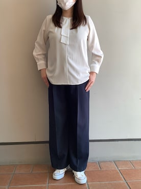 BRICK HOUSE シャツ工房 長崎夢彩都店さん(レディース・162cm)の秋コーディネート