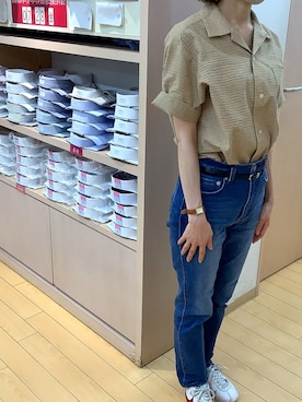 BRICK HOUSE シャツ工房 長崎夢彩都店さん(レディース・154cm)の夏コーディネート
