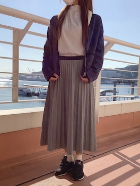 「BRICK HOUSE by TOKYO SHIRT」｜「アイテム（ジャケット/アウター）」を使った、BRICK HOUSE シャツ工房 長崎夢彩都店さん（レディース・158cm）の秋コーディネート