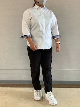 BRICK HOUSE シャツ工房 長崎夢彩都店さん(レディース・145cm)の夏コーディネート