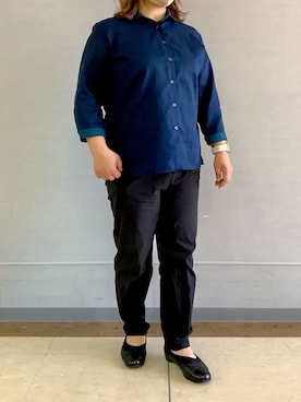BRICK HOUSE シャツ工房 長崎夢彩都店さん(レディース・141cm)の夏コーディネート