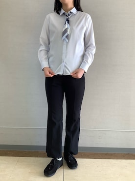 BRICK HOUSE シャツ工房 長崎夢彩都店さん(レディース・170cm)の冬コーディネート