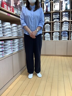 BRICK HOUSE シャツ工房 長崎夢彩都店さん(レディース・162cm)の春コーディネート