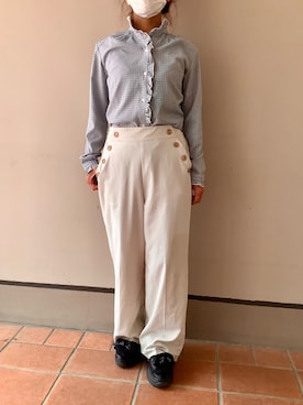 BRICK HOUSE シャツ工房 長崎夢彩都店さん（レディース・158cm）の秋コーディネート