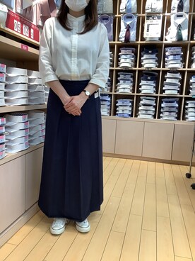 BRICK HOUSE シャツ工房 長崎夢彩都店さん（レディース・162cm）の春コーディネート