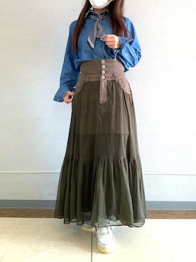 BRICK HOUSE シャツ工房 長崎夢彩都店さん(レディース・158cm)の秋コーディネート