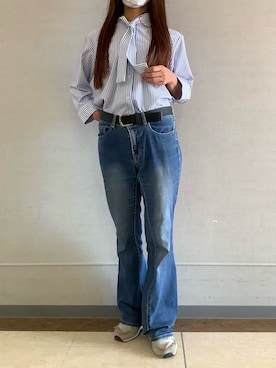 BRICK HOUSE シャツ工房 長崎夢彩都店さん(レディース・158cm)の夏コーディネート