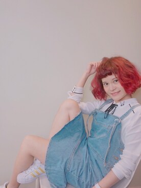 「日系休闲」｜smile717さん（レディース・157cm）の夏コーディネート