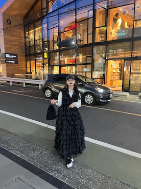 miucoco🐼さん（骨格ウェーブ・レディース・154cm）の春コーディネート