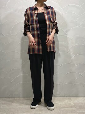 「CONVERSE TOKYO（コンバーストウキョウ）のアイテム（アクセサリー）」を使った、SARINAさん（レディース・168cm）の秋コーディネート