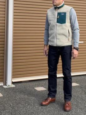 「Paul Smith（ポールスミス）のアイテム（スウェット）」を使った、kazoopowersさん（メンズ・184cm）の冬コーディネート