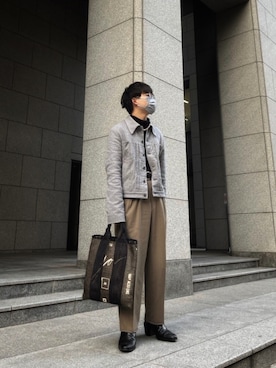 Nobuyuki matsui トレンチコート Nobuyuki matsui トレンチコート - メルカリ