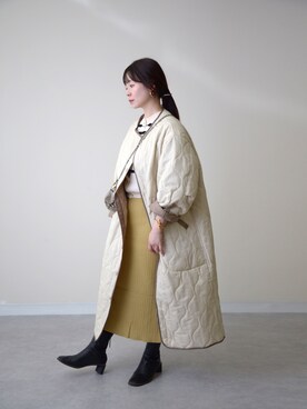 「ibeul_（イベール）のアイテム」を使った、haru___ibe様さん（レディース・158cm）の冬コーディネート