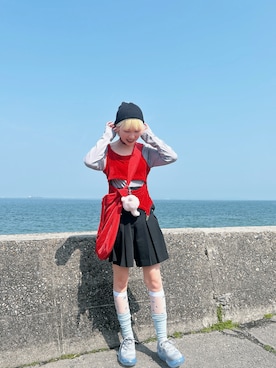 「ITTI（イッチ）のアイテム」を使った、sachi__fukuuさん（レディース・156cm）の春コーディネート