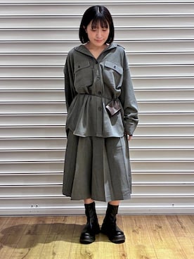 f u m iさん（レディース・153cm）の秋コーディネート