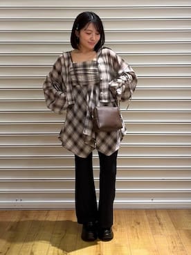 f u m iさん(レディース・153cm)の春コーディネート