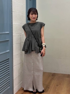 f u m iさん（レディース・153cm）の夏コーディネート