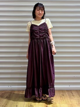 f u m iさん（レディース・153cm）の夏コーディネート