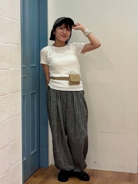 f u m iさん（レディース・153cm）の夏コーディネート