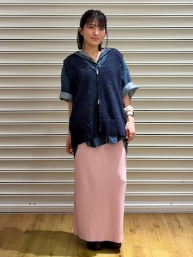 f u m iさん(レディース・153cm)の春コーディネート