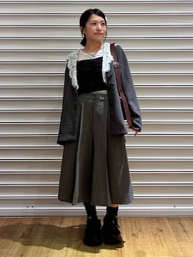 f u m iさん(レディース・153cm)の秋コーディネート