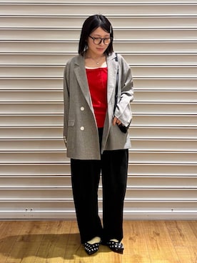 f u m iさん（レディース・153cm）の春コーディネート