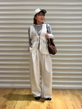 f u m iさん（レディース・153cm）の春コーディネート