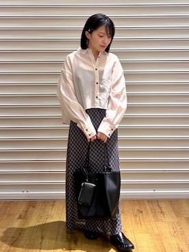 f u m iさん（レディース・153cm）の春コーディネート