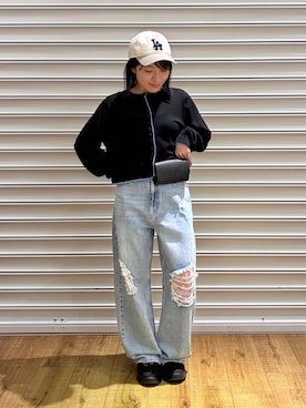 f u m iさん（レディース・153cm）の春コーディネート