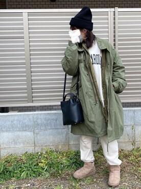 sererumamaさん（レディース・156cm）の冬コーディネート