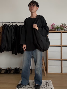 「COMOLI（コモリ）のアイテム」を使った、numacchi95さん（メンズ・168cm）の春コーディネート
