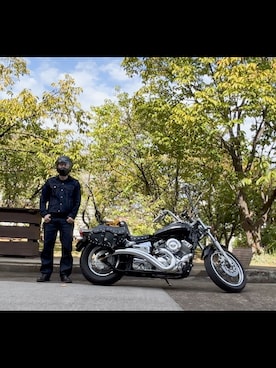 「アイテム（デニムジャケット）」を使った、nori0507さん（メンズ・178cm）の秋コーディネート