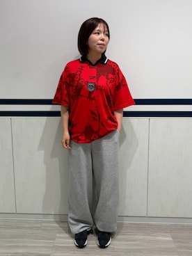 「Reebok(リーボック)のアイテム」を使った、haruさん(レディース・160cm)の夏コーディネート