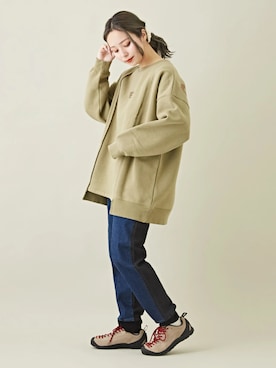 CUBE SUGARさん（レディース・156cm）の冬コーディネート