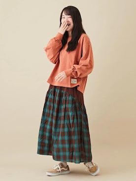 CUBE SUGARさん（レディース・158cm）の秋コーディネート