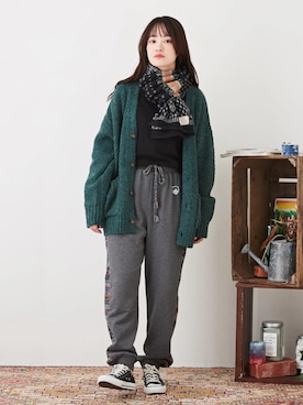 CUBE SUGARさん（レディース・158cm）の秋コーディネート