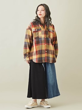 CUBE SUGARさん（レディース・156cm）の冬コーディネート