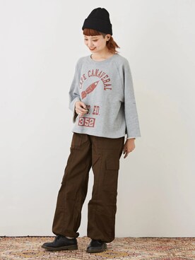 CUBE SUGARさん（レディース・155cm）の秋コーディネート