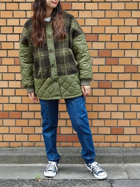 CUBE SUGARさん（レディース・158cm）の冬コーディネート