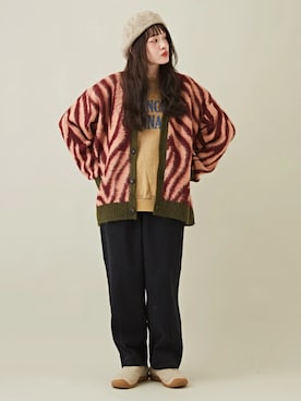 CUBE SUGARさん（レディース・158cm）の冬コーディネート