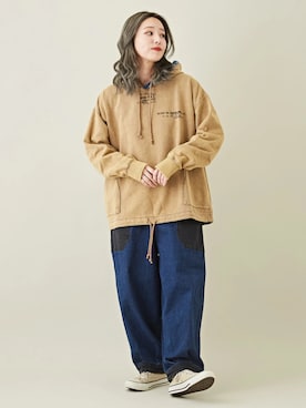 CUBE SUGARさん（レディース・156cm）の冬コーディネート