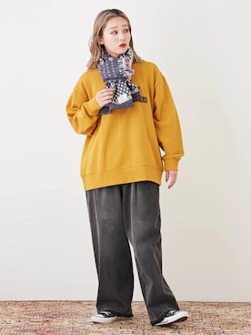 CUBE SUGARさん（レディース・156cm）の秋コーディネート