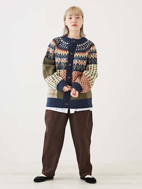 CUBE SUGARさん（レディース・154cm）の秋コーディネート