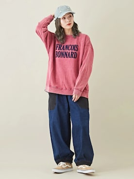 CUBE SUGARさん（レディース・156cm）の冬コーディネート